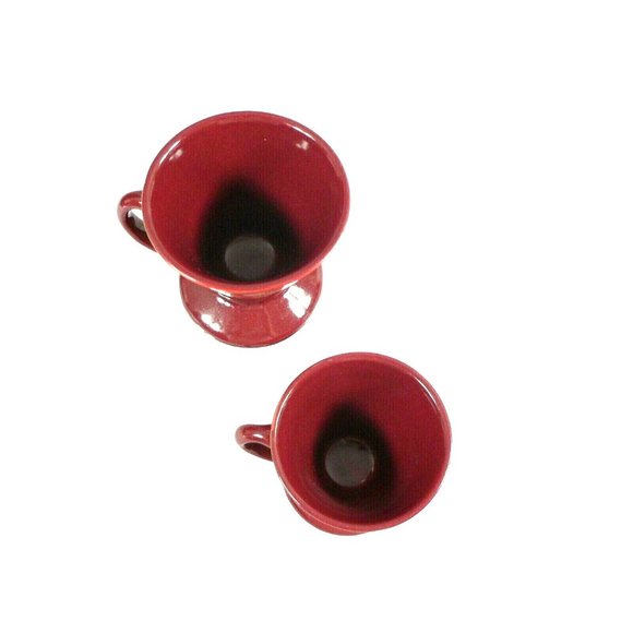 Expresso Cups Mardi Gras Jester Musical Image Signed Linda Frichtel 1999 in Gold - Picture 6 of 11